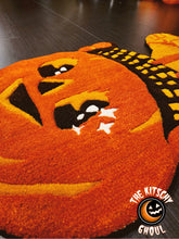 Load image into Gallery viewer, &#39;Kitschy Ghouls&#39; Handcrafted Tufted Rug
